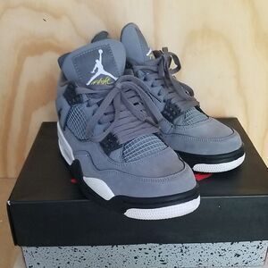 Air Jordan 4 Retro "COOL GREY" 2019 - Mens size 9, Wmn's 10 1/2 With Box